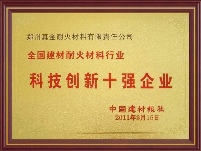 科技創新十強企業